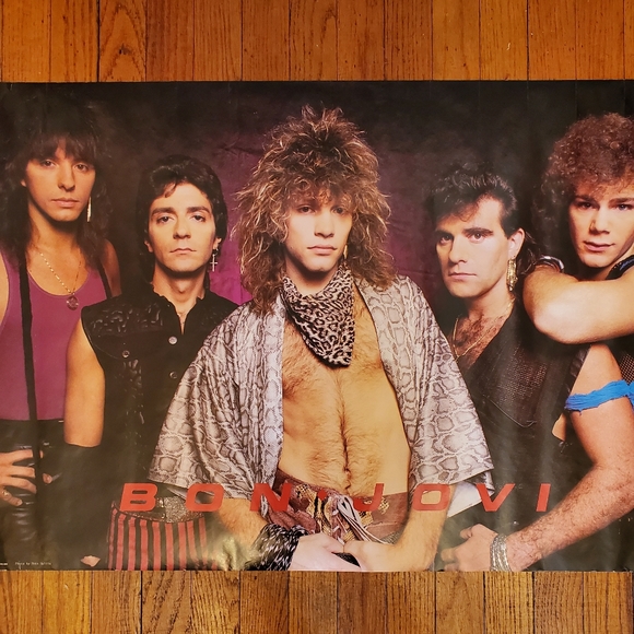 Original Bon Jovi, Richie Sambora, Alec John Such, Tico, Bon Jovi Poster - Picture 3 of 9